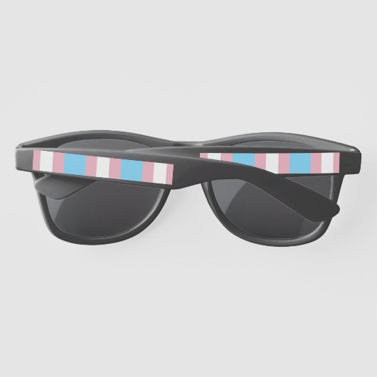 Lunettes De Soleil SlipperyJoe's transgenre pride drapeau de la diver (Dos)