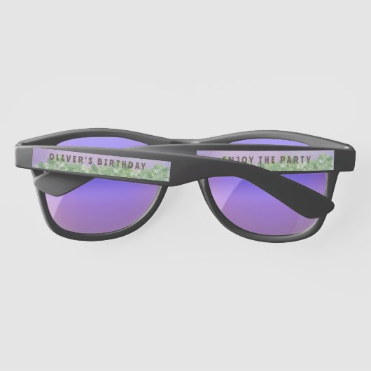 Lunettes De Soleil Soirée d'anniversaire sympa (Dos)