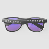 Lunettes De Soleil symbole mathématique pi motif (Dos)