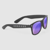 Lunettes De Soleil symbole mathématique pi motif (Droite)
