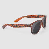 Lunettes De Soleil Texte de script personnalisé tendance (Droite)