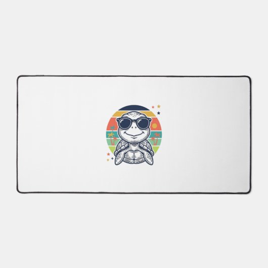 Lunettes de soleil tortue tropicale vintage Beach (Recto)