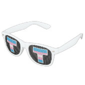 Lunettes de soleil Trans Pride Capital T (Angulaire)