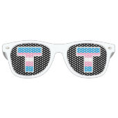 Lunettes de soleil Trans Pride Capital T (Devant)