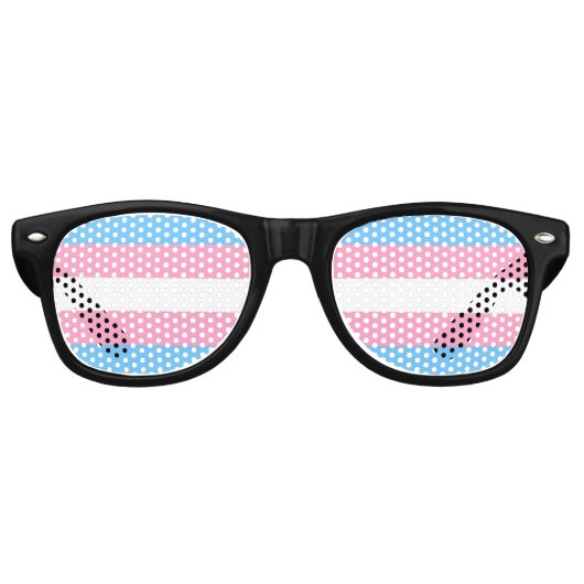 Lunettes de soleil Transgenre Pride (Devant)