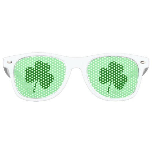 LUNETTES DE SOLEIL TRÈFLE DE LA SAINT-PATRICK (Devant)