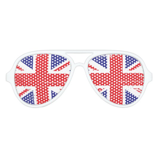 Lunettes de soleil Union Jack (Devant)