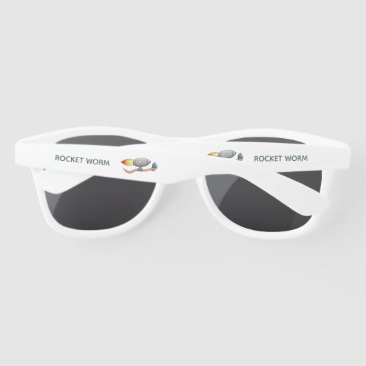 Lunettes De Soleil Ver de fusée (Dos)