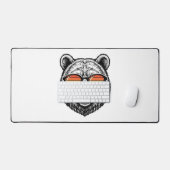 lunettes de soleil vintage ours graphique vectorie (Clavier et souris)