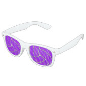 Lunettes de soleil violet de la partie de volley-b (Angulaire)
