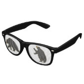 Lunettes d'ours amusantes (Angulaire)