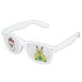 Lunettes d'yeux du Père Noël Reindeer (Angulaire)