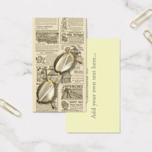 Lunettes et conception de journal