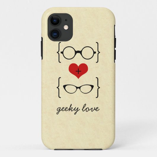 Lunettes Geeky BT iPhone 5 Coque (Dos)