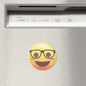 Lunettes Nerdy Joyeux Magnet Emoji (In Situ (Lave-vaisselle))