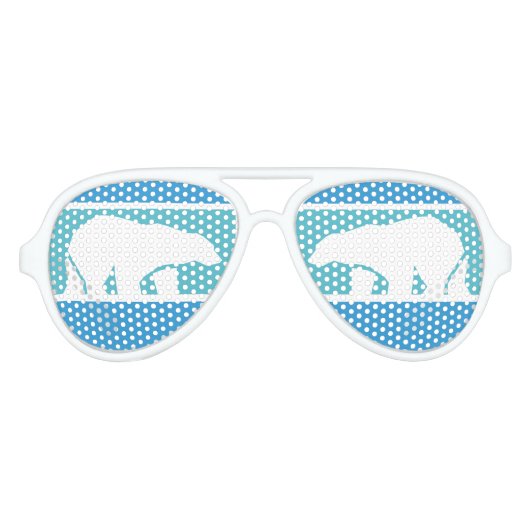 Lunettes Ours Polaire Baignade (Devant)