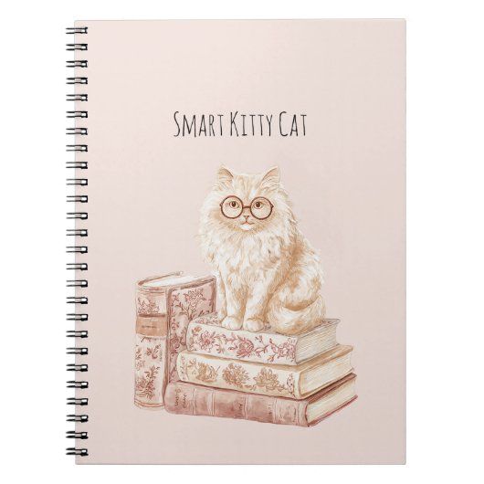 Lunettes Smart Kitty Cat Rose Livres (Devant)