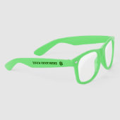 Lunettes vertes amusantes pour la fête de la Saint (Droite)