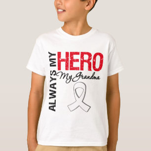 Lung Cancer - Altijd mijn Hero My Grandma T-shirt