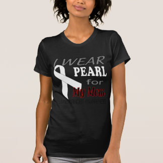 Lung Cancer Awareness i draag parel voor mijn moed T-shirt