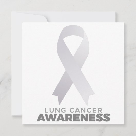 Lung Cancer Awareness Save The Date (Voorkant)