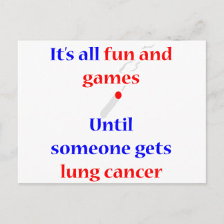 Lung Cancer Briefkaart