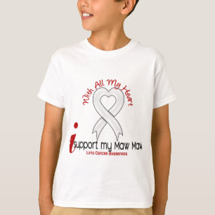 Lung Cancer I Support My Maw Maw T-shirt