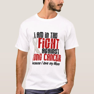 Lung Cancer in de strijd tegen 1 mam T-shirt