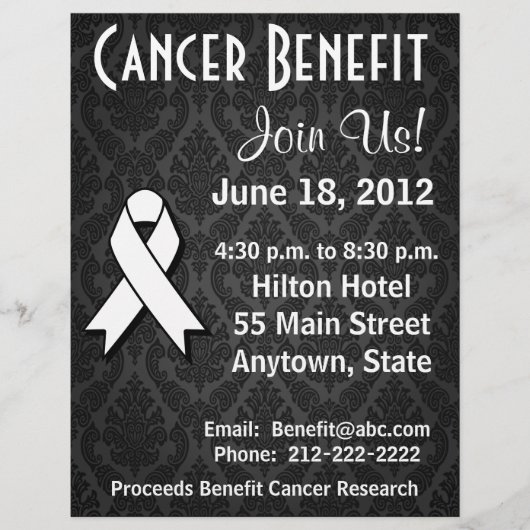 Lung Cancer Personalized Benefit Flyer (Voorkant)