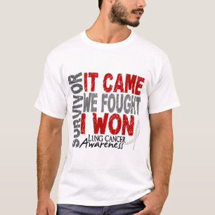 Lung Cancer Survivor dat we vonden dat ik wou T-shirt