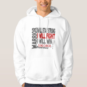 Lung Cancer Warrior Hoodie