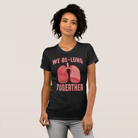 Lung Transplant Surgery Recovery T-shirt (Voorkant volledig)