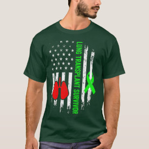 Lung Transplant Survivor Warrior Organ Recipient T-shirt