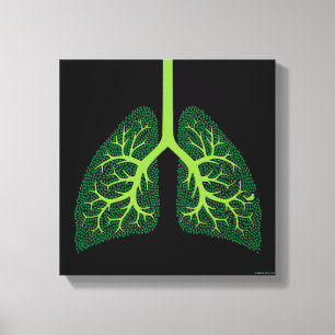 Lung Tree Canvas Afdruk