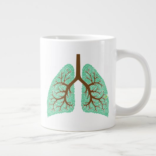 Lung Tree Extra Grote Beker (Rechts)