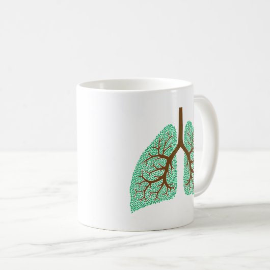 Lung Tree Koffiemok (Voorkant rechts)