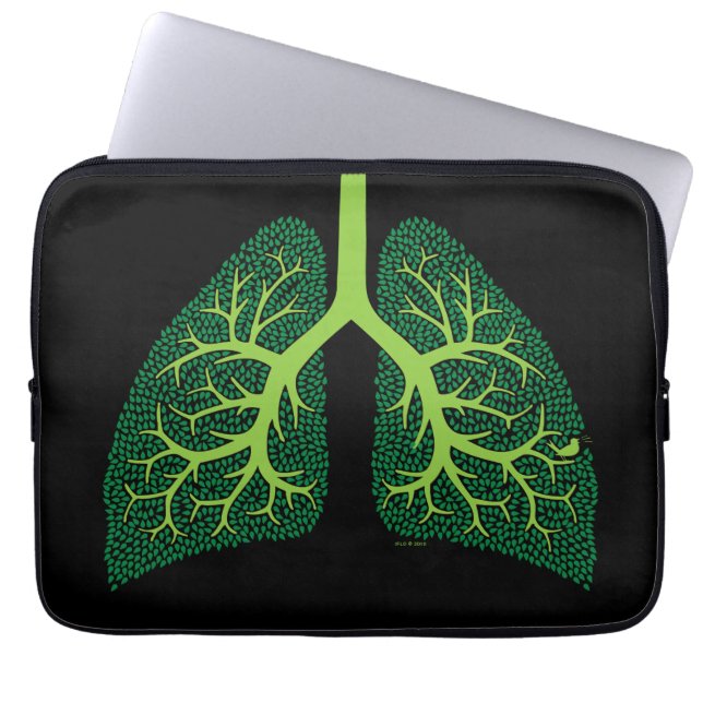 Lung Tree Laptop Sleeve (Voorkant)