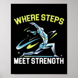 Lunge Oefening Bodybuilding Fitness Workout Gym 2 Poster