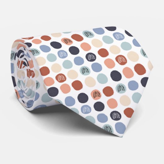  Lungs - Kleur Stropdas (Opgerold)