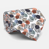  Lungs op White Stropdas (Opgerold)