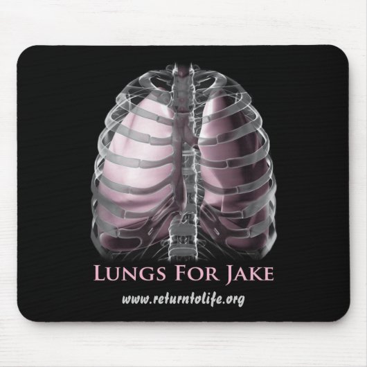 Lungs voor Jake Muismat (Voorkant)