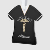 L'uniforme customisé d'obtention du diplôme (devant)