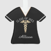 L'uniforme customisé d'obtention du diplôme (dos)