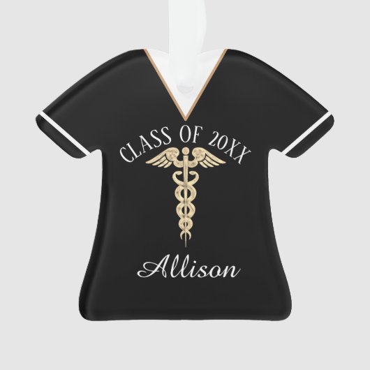 L'uniforme customisé d'obtention du diplôme (devant)