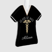 L'uniforme customisé d'obtention du diplôme (devant)