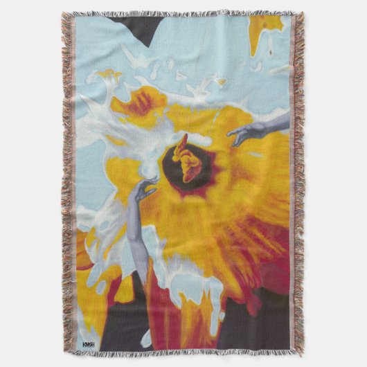 L'univers comme couverture de jonquille (devant Vertical)