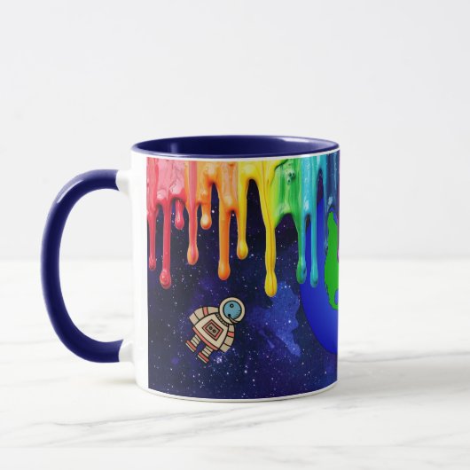 L'Univers est en train de fondre - Mug (Gauche)