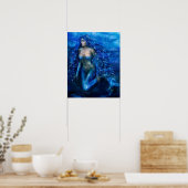 lunlight mermaid 28 x 24 poster de valeur (Cuisine)