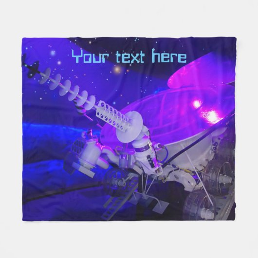 Lunokhod Fleece Deken (Voorkant (Horizontaal))