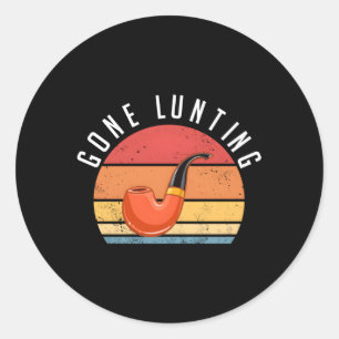 Lunting Pipe Roken Hobby Tabak Pijp Roker Ronde Sticker